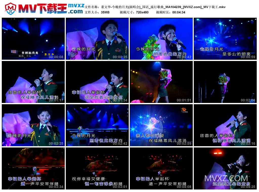 董文华-今晚的月光(演唱会)_国语_流行歌曲_MA104239